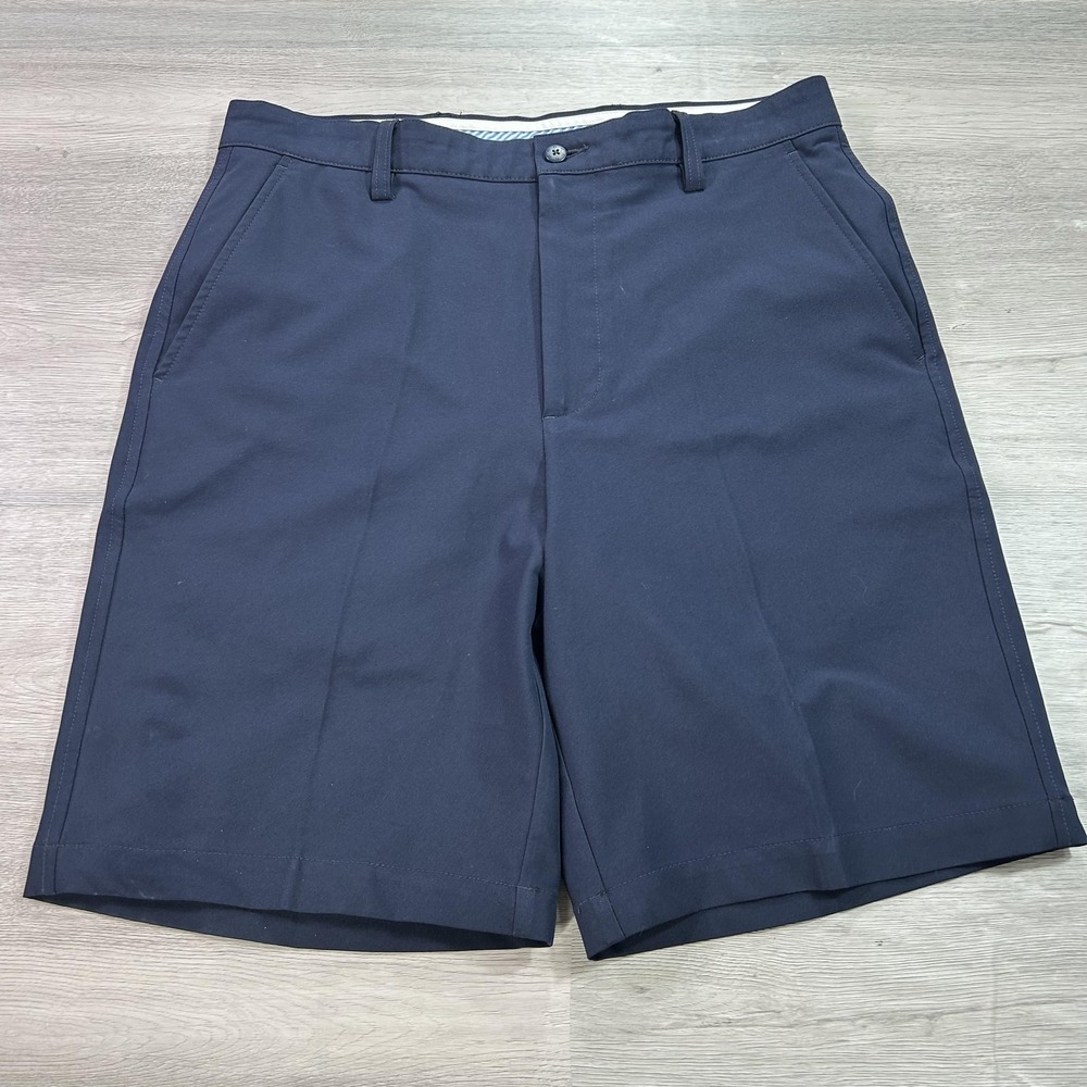 FootJoy Men's Flat Front Golf Shorts - Navy